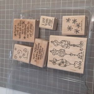 I Like your Style rubber Stampin Up set